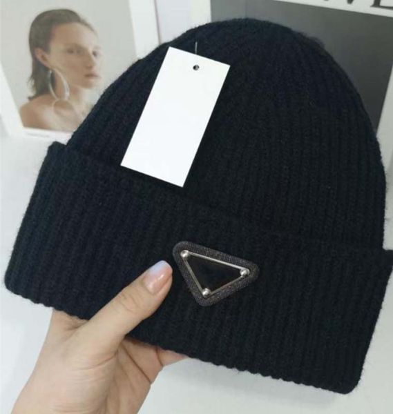 

luxury knitted hat designer beanie cap mens fitted hats cashmere letters casual skull caps outdoor fashion 15 colors loving_glasses 14, Blue;gray