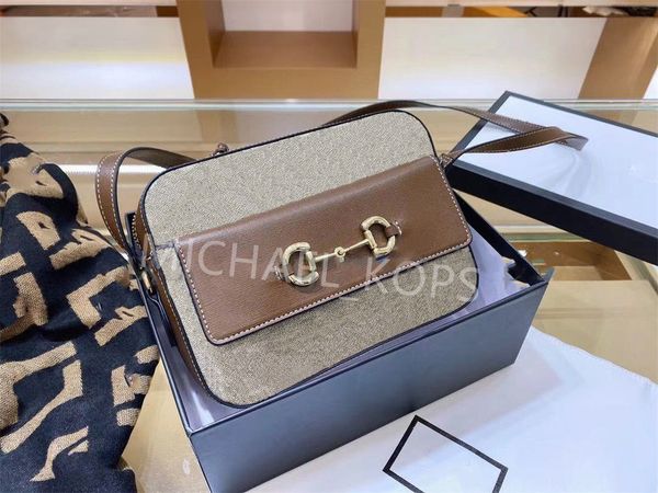 

2021 luxury designer fashion woman cross-slung printed handbag camera bag