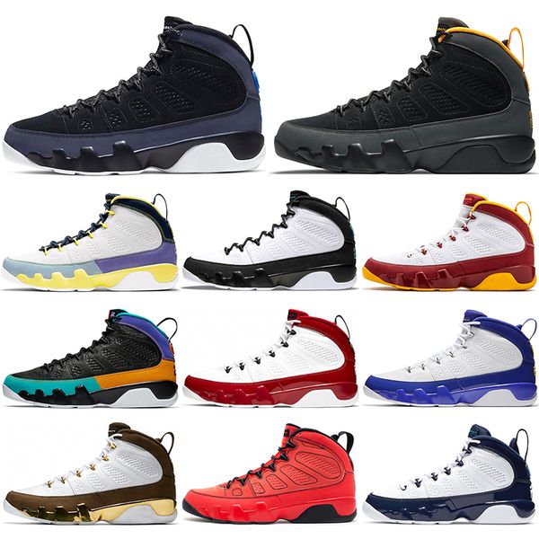 

9 9s jumpman shoes university blue motorboat jones melo kobe gym red do it crawfish trainers sports sneakers