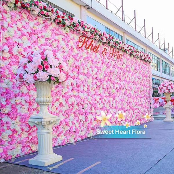 

decorative flowers & wreaths s artificial flower panel exquisite multipurpose faux silk stimulation rose wall for wedding
