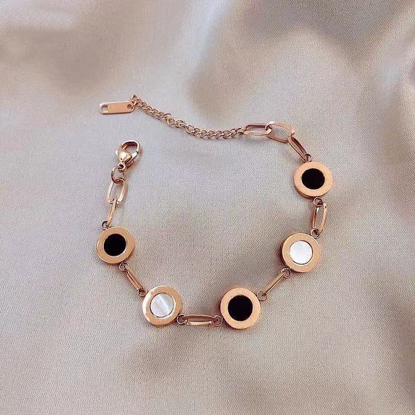 

luxury fashion 2021 charm bracelet adjustable size jewelry rose gold agate with exquisite packaging gift box, Golden;silver