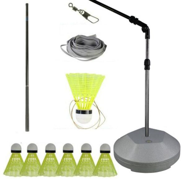 

elastic badminton trainers with rod portable training set for adults kids bhd2 sets