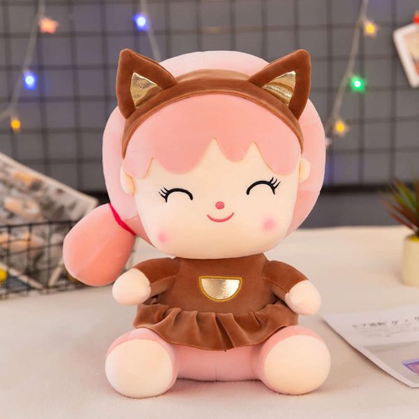 

cute girl plush toy squirrel doll wedding gift children's grab, Blue