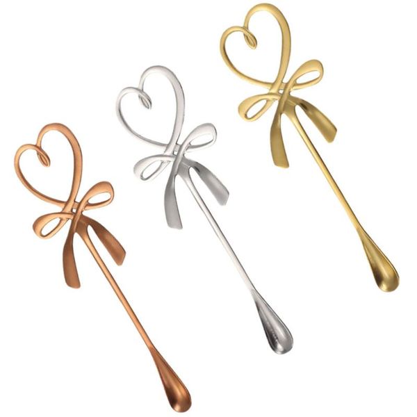 

spoons 3pcs coffee serving spoon kitchen mixing dessert stirring