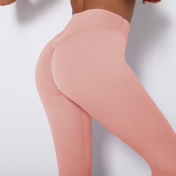 

high waist splicing running sports hip lifting yoga pants for women, Gray