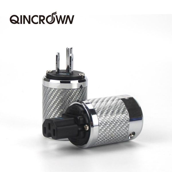 

smart power plugs furutech fi-e50 / fi-50 ncf hifi nano crystal rhodium plating supply plug high end grade box 15a 125v ac