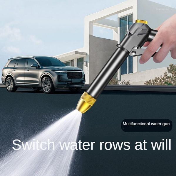

watering equipments portable high-pressure water gun car cleaning washer garden hose nozzle sprinkler foam1