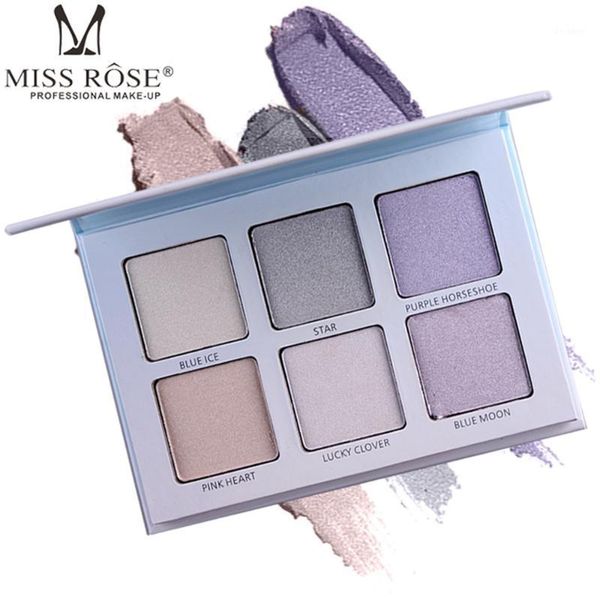

pc six color high-gloss powder white enamel concealed cheeks enhanced silhouette long-lasting waterproof cosmetics supplies eye shadow1