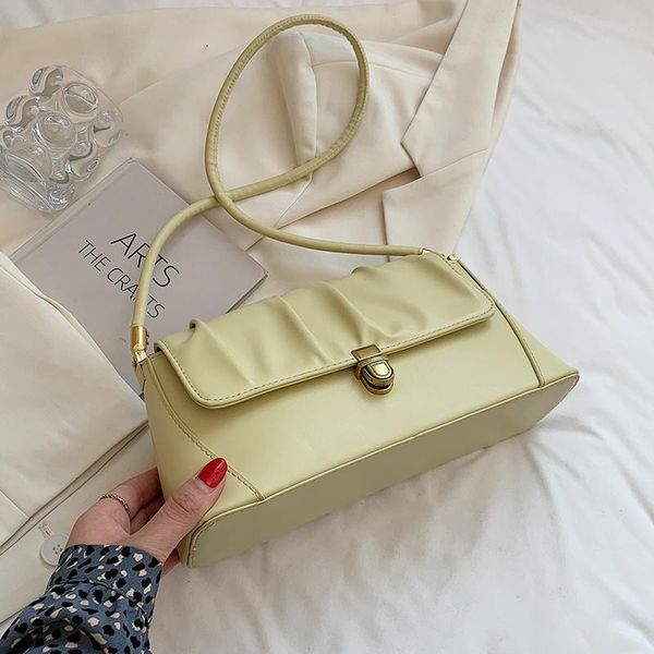 

evening bags womens designers pu leather small crossbody luxury tends lady shoulder purses and handbags female travel yellow 2021