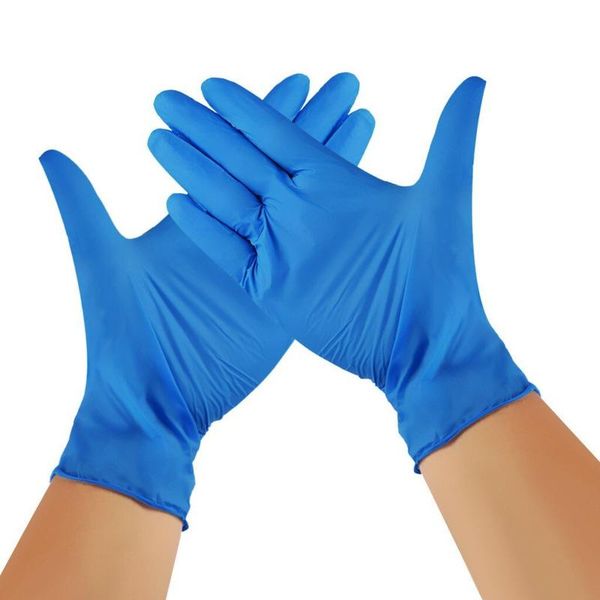 

100pcs nitrile gloves disposable latex for dishwashing kitchen work rubber garden