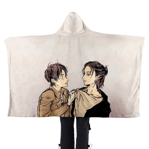 

attack on giant anime explosion 3d printing lunch break blanket, soft, comfortable, non-fading, durable and anti-fouling