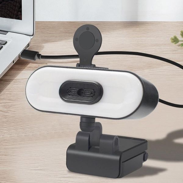 

mini cameras camera usb hd fill light live auto focus computer built-in microphone multi-function