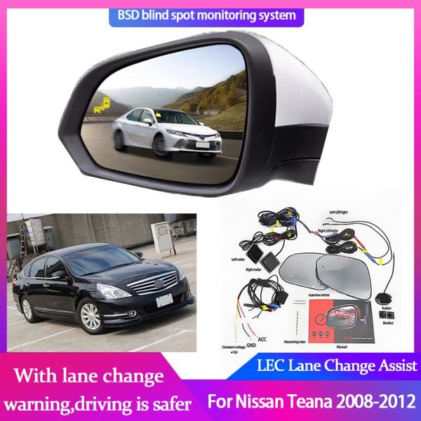 

car bsd for teana 2008-2012 blind spot radar detection system microwave sensor change lane driving reversing rear view cameras& parki parkin