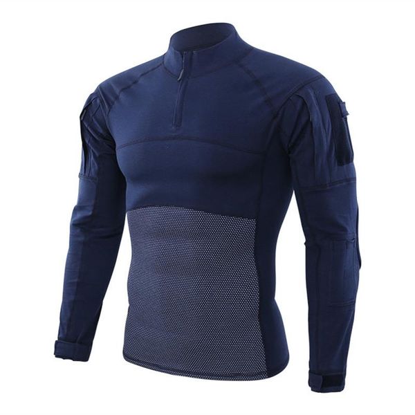 

hunting sets military style uniform combat shirt men assault tactical camouflage us army t paintball long sleeve shirts esdy, Camo