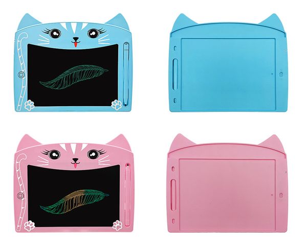 

cute cat lcd writing tablet drawing board blackboard handwriting pads gift for adults kids paperless notepad tablets memos with upgraded pen