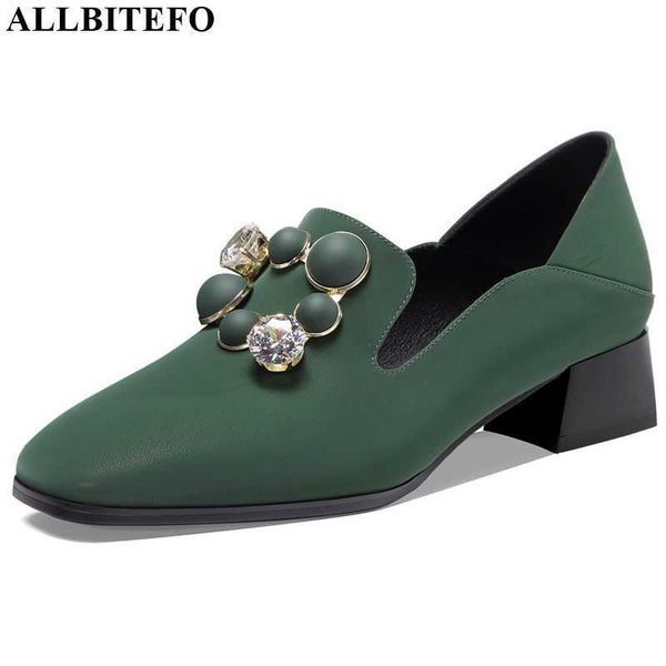 

allbitefo brand heels office women shoes heel party 210611, Black