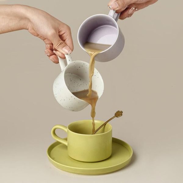 

mugs mug breakfast cup couple dish set ceramic coffee