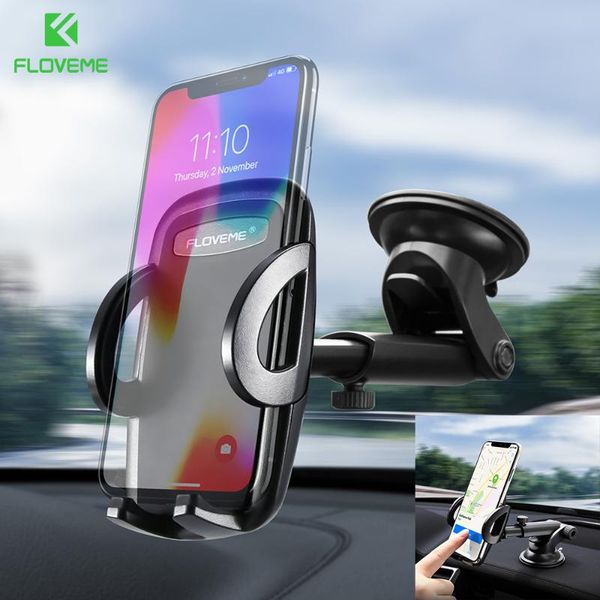 

dashboard mount car phone holder windshield auto lock for incar desksucktion cup stand cell mounts & holders