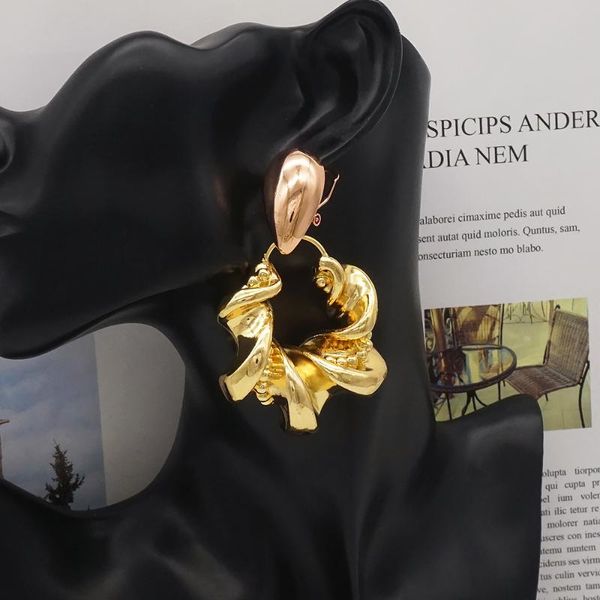 

dangle & chandelier fashion jewelry irregular statement geometric earrings for women hanging drop modern female, Silver