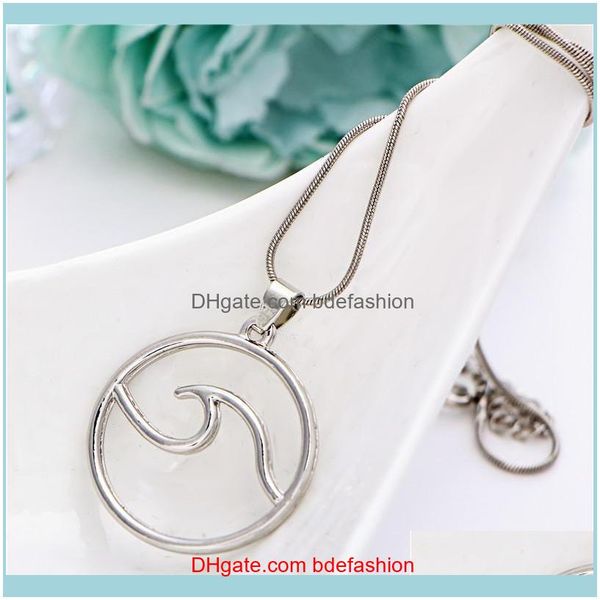

& pendants jewelrysier color necklace pendant seagull alloy necklaces trendy collier femme women aessories colgantes mujer moda drop deliver, Silver