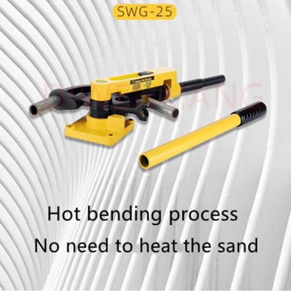 

hydraulic tools swg-25 iron copper steel pipe bending u-shape bender manual machine tool