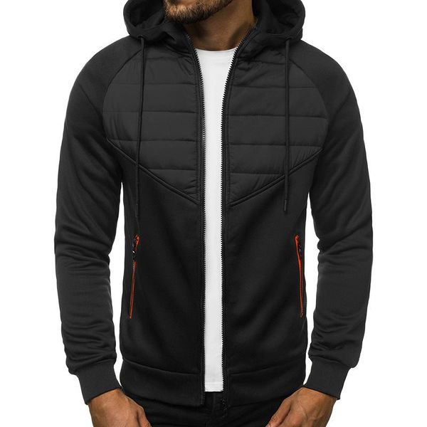 

men's jackets oversize down coat men detachable hat padded hooded cardigan drawstring 2021 winter thick warm jacket outerwear top, Black;brown