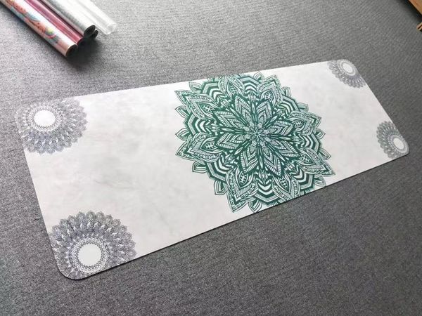 

yoga mats 16 color environment natural suede mat rubber no smell