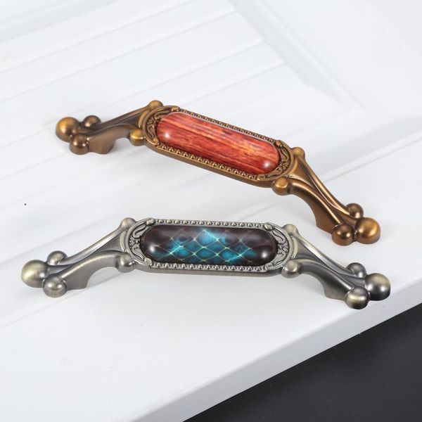 

handles & pulls 1 pc luxury retro elegant cabinet knobs furniture for closet kitchen drawer door wardrobe