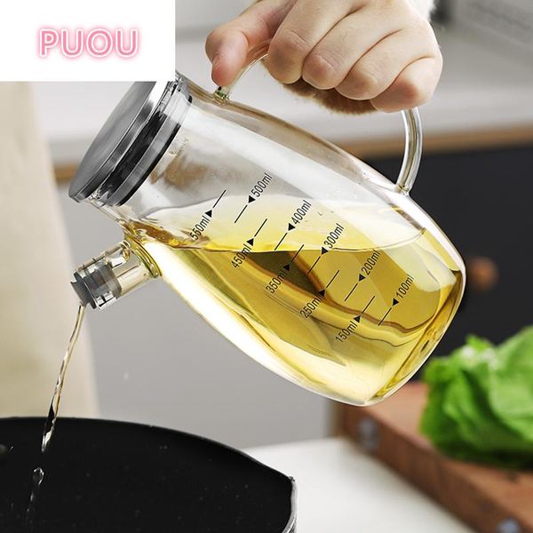 

storage bottles & jars olive oil bottle liquor dispenser cooking seasoning bbq kitchen tools glass creative vinegar