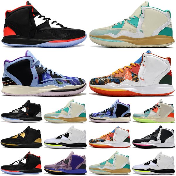 

kyrie 8 8s men basketball shoes fire and ice keep sue fresh aluminum mens trainers sports sneakers size 7-12 wholesale