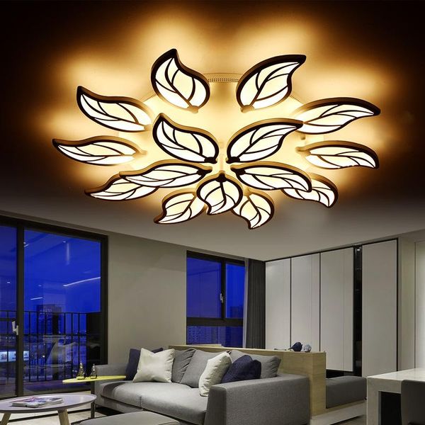 

ceiling lights modern home light acrylic led living room luz de teto vermelho luminarias