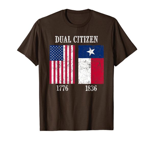 

Dual Citizen of the USA and Texas State Pride Lone Star 1836 T-Shirt, Mainly pictures