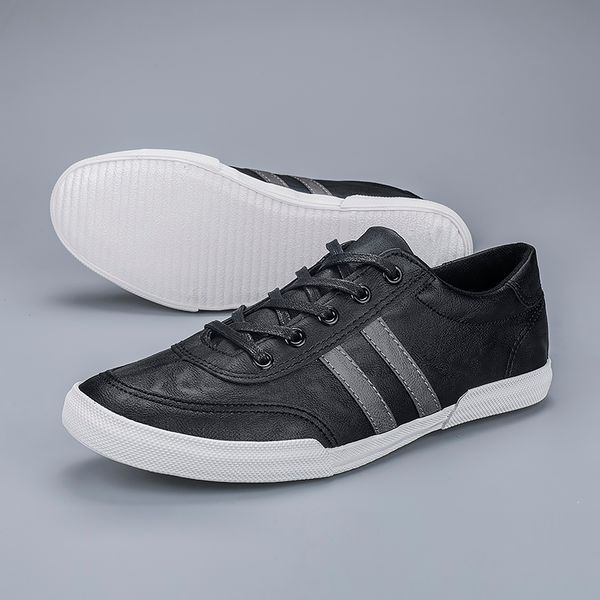 

dress shoes fashion outdoor men lace-up leather casual cool loafers flats designer w5 gb4w, Black