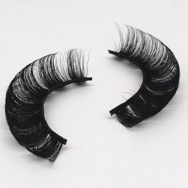 

wholesale dramatic eyelashes fluffy messy reusable lashes dd curl cruelty eyelash extension make up tools