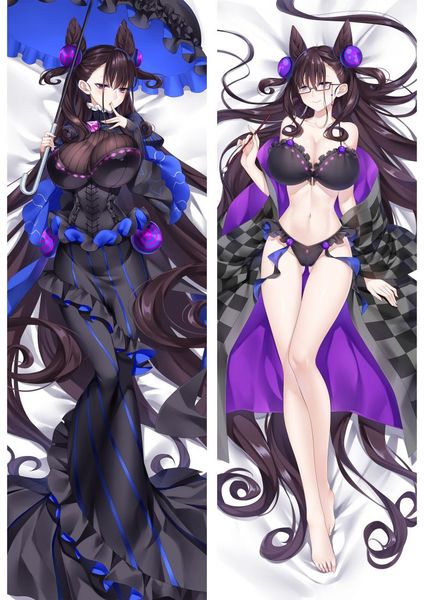 

pillow case japanese anime fate/grand order dakimakura decorative fgo murasaki shikibu girl hugging body cover