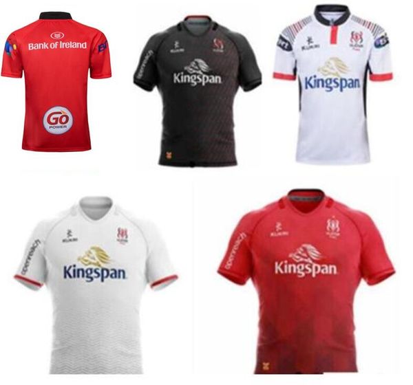 

2121 fans version ulster home rugby jersey 20 21 training shorts size s-5xl, Black;gray