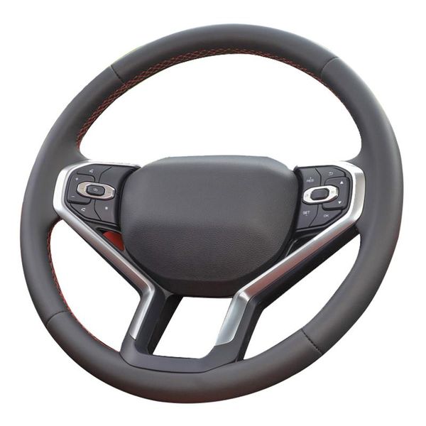 

steering wheel covers customized original diy car cover for haval jolion 2021 2022 artificial leather wrap