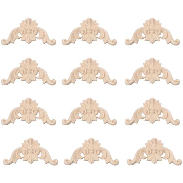 

carved wooden applique onlay cabinet cupboard window carving decal craft tools