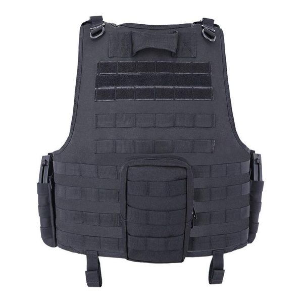

hunting jackets vest tactical plate carrier swat fishing paintball military army armor, Camo;black