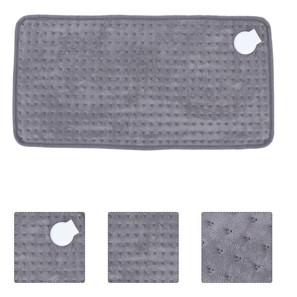 

carpets 1pc winter electric blanket household warming mattress pad plug (grey)