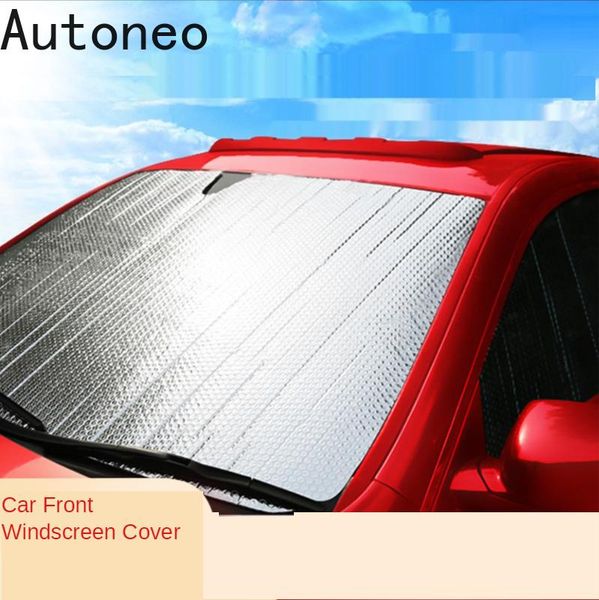 

car sunshade 140 * 70 foldable automobile cover windshield snow sun shade waterproof protector film auto front windscreen visor