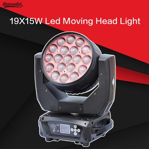 

effects 19x15w led zoom moving head light rgbw wash effcect for dj equipment