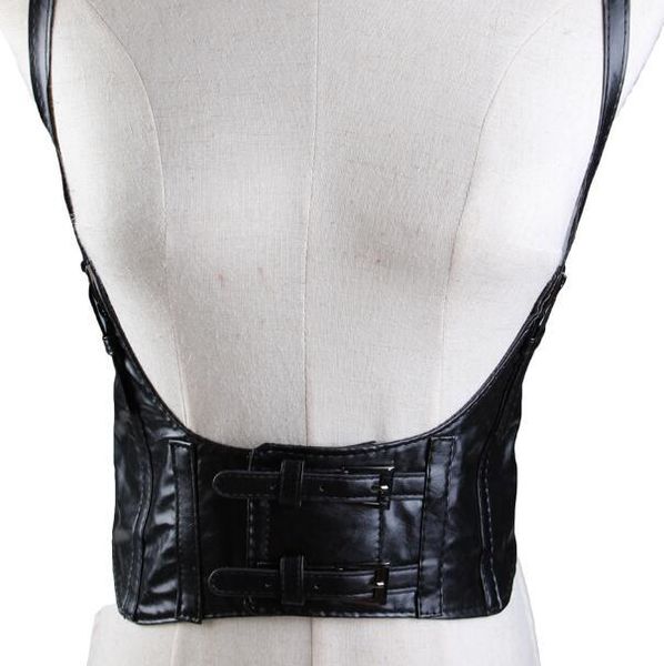 

belts women's korean fashion elastic pu leather condole female r866, Black;brown