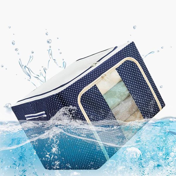 

large capacity clothes storage bag organizer with thick fabric for comforters clothing & wardrobe