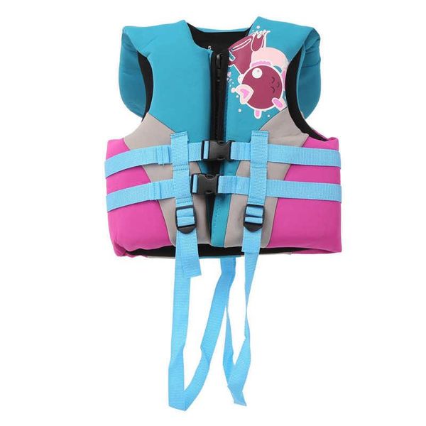 

life vest & buoy children swimming jacket buoyancy adjustable safety flotation aid pool beach kids lifesaver