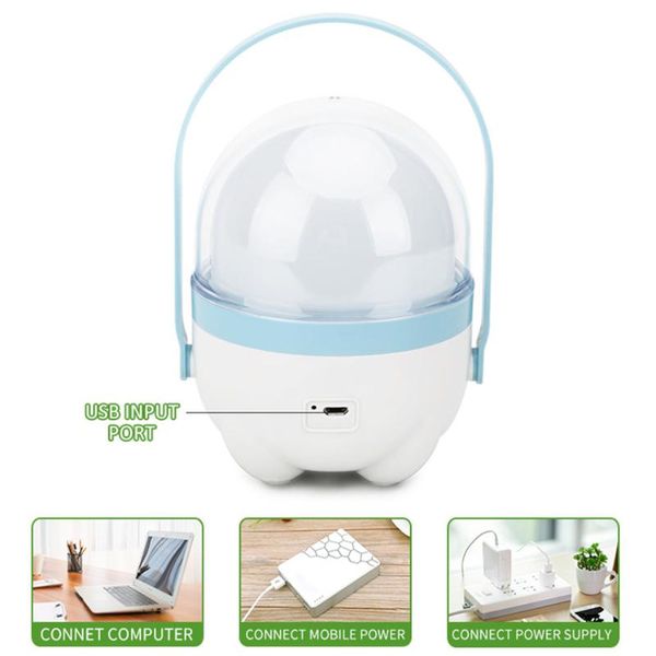 

portable lanterns led camping light usb rechargeable tent lamp for outdoor hanging emergency night market bbq hiking