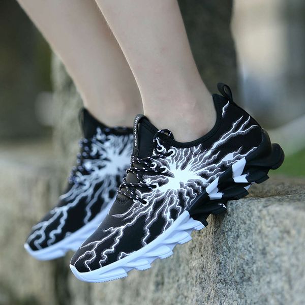 

casual shoes 2021 spring new men's shoes large casual breathable sports mesh casual 4avp, Black