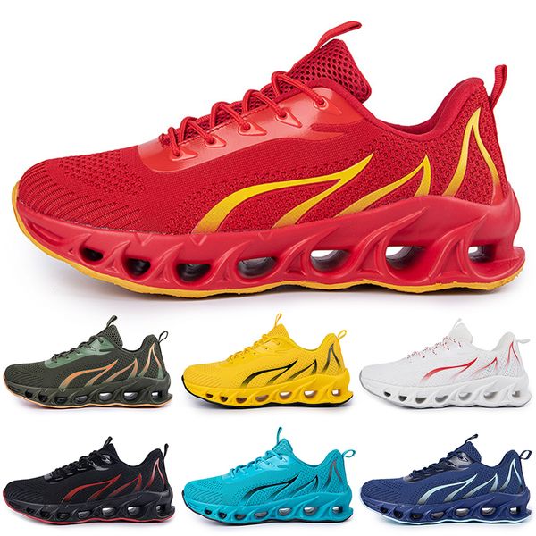

non-brands running shoes men trainers white black yellow gold navy blues bred green mens sports sneakers walking jogging outdoor fashion