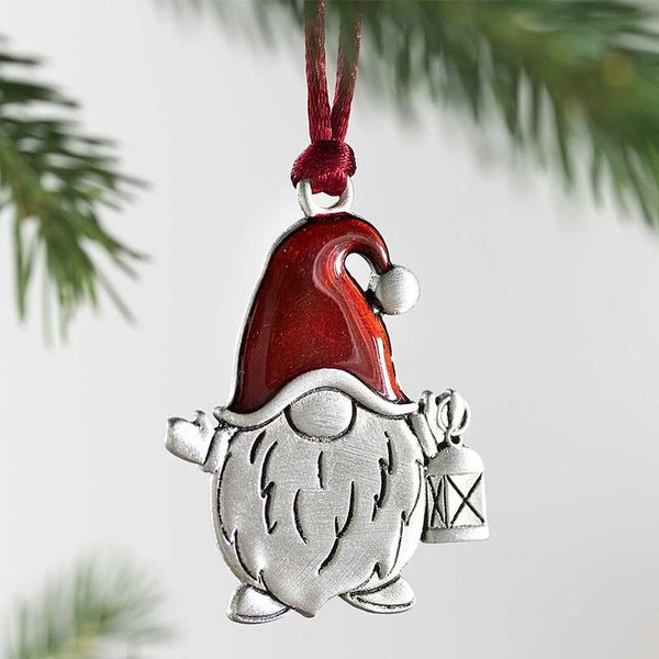 

christmas decorations 3d ornament alloy hanging pendants star xmas tree bell