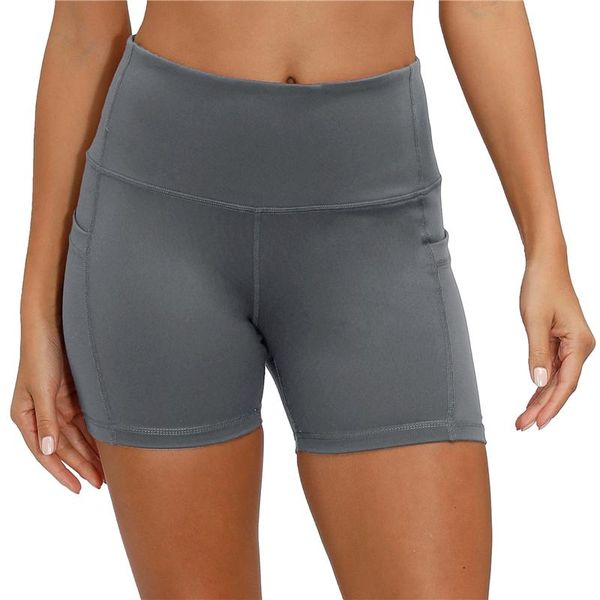 

yoga outfit womens biker shorts high waist workout running sports women gym leggings lady